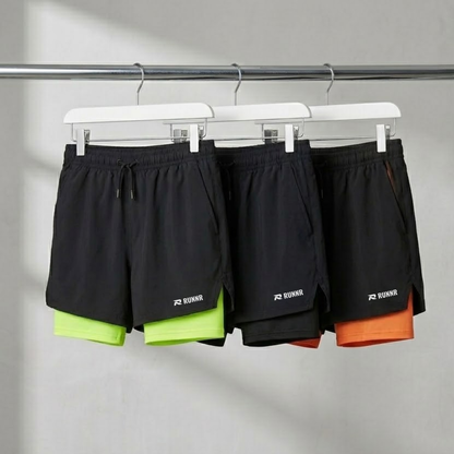 RUNNR LIGHT3 - Shorts de running 2-en-1