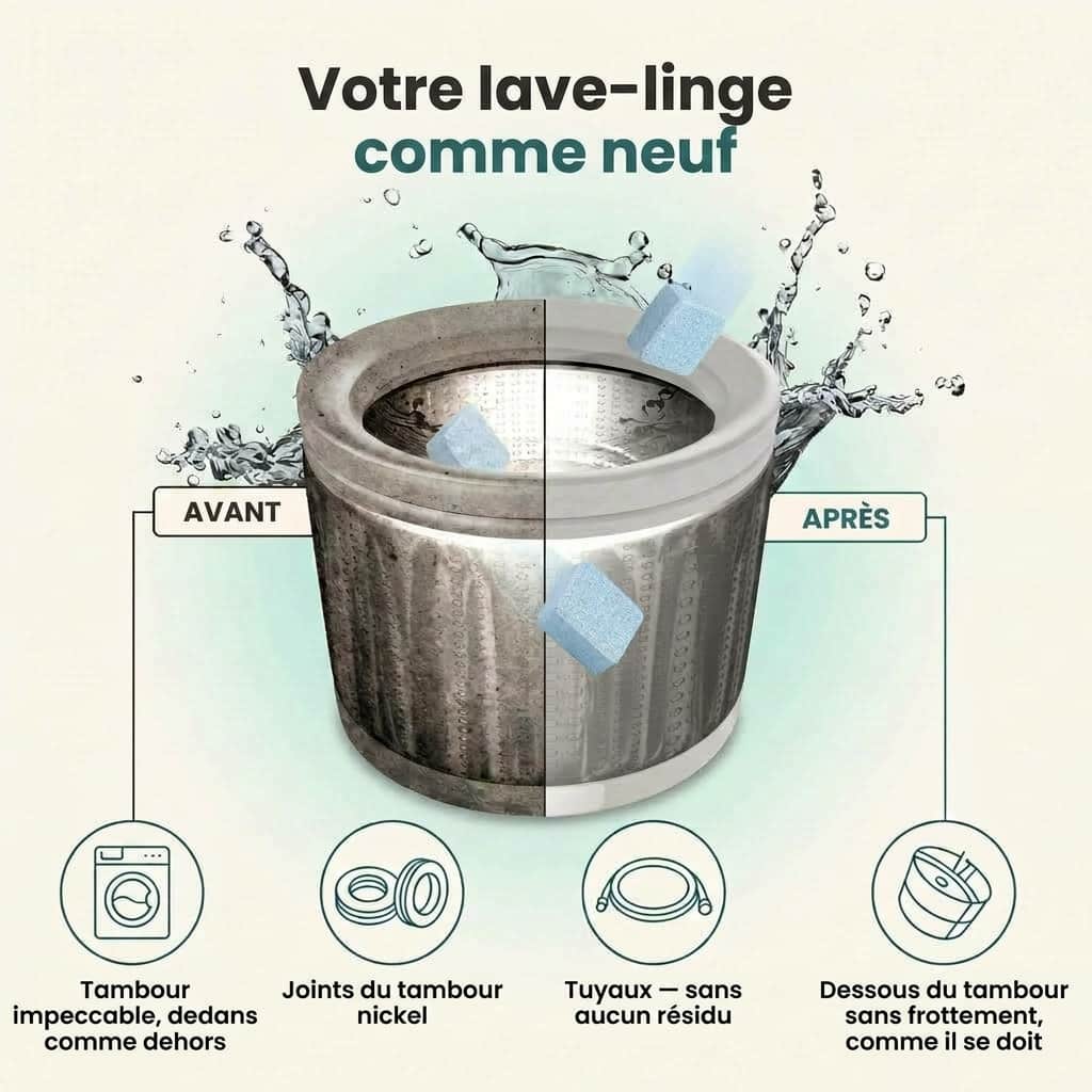 Noléa™ Profesjonell vaskemaskinrens