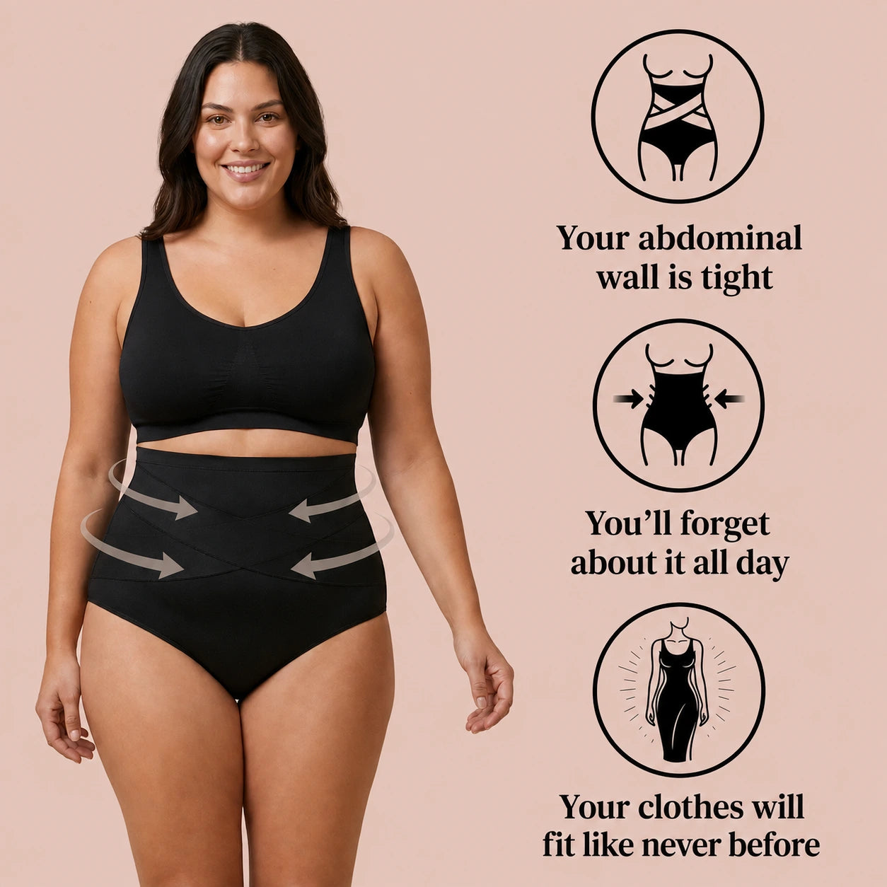 Postpartum Compression Briefs — 360° Compression
