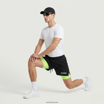 RUNNR LIGHT3 - Shorts de running 2-en-1