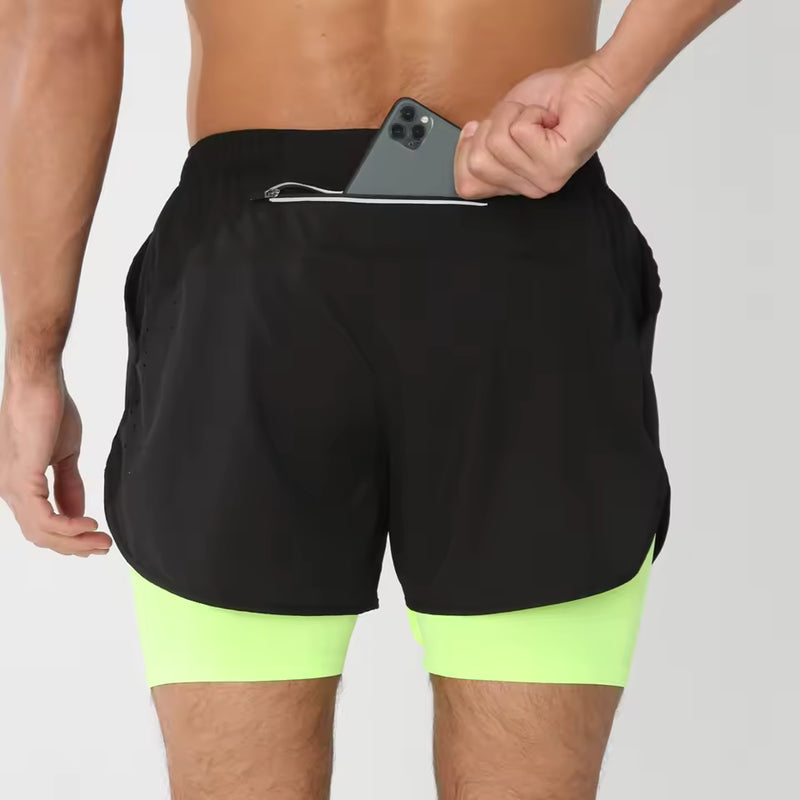 RUNNR LIGHT3 - Shorts de running 2-en-1