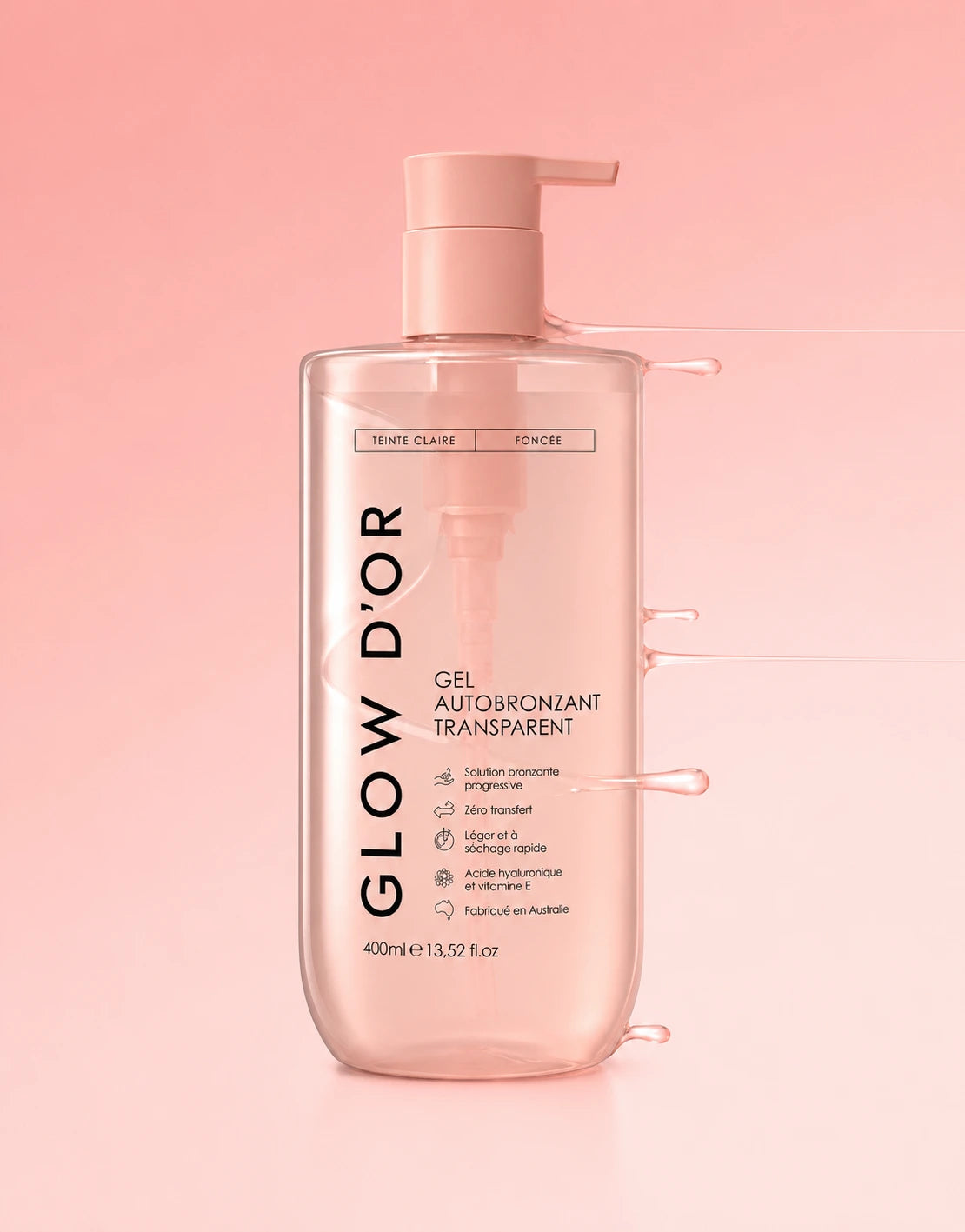 GLOW D'OR - Gel autobronzant