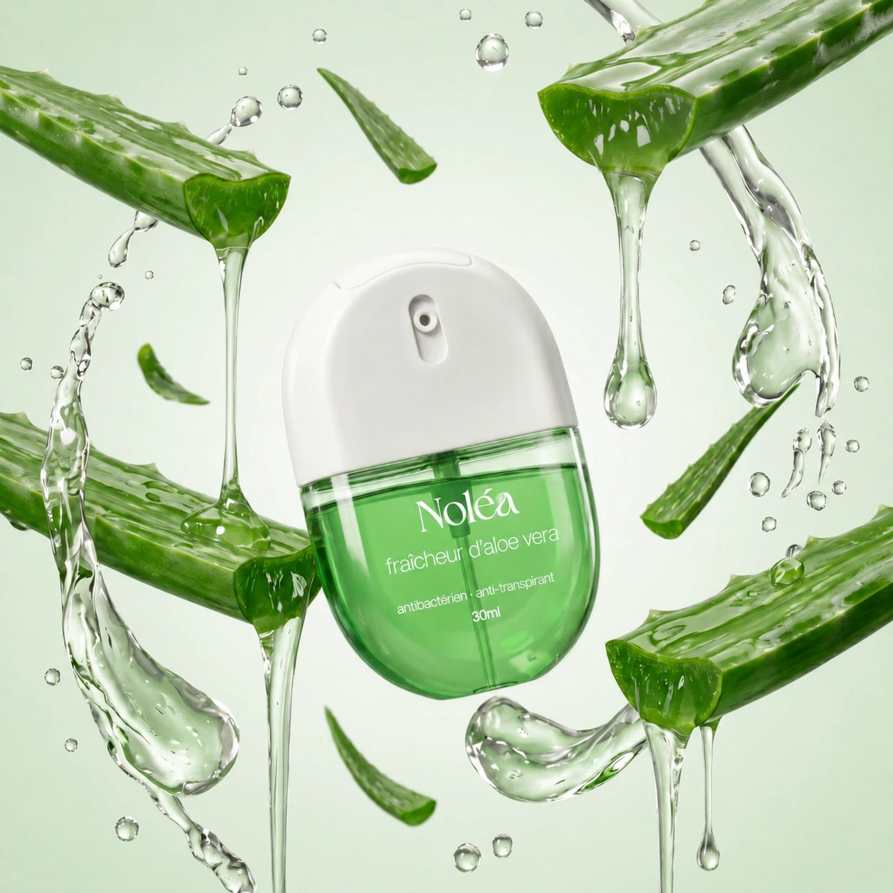 Gel hydroalcoolique · anti-transpirant